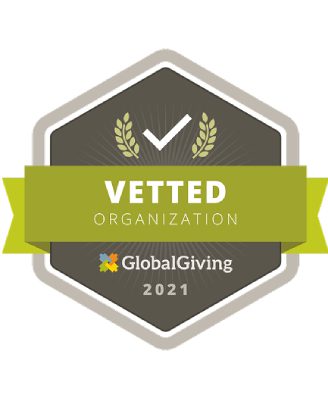 GlobalGiving 2021 Vetted Organization badge.